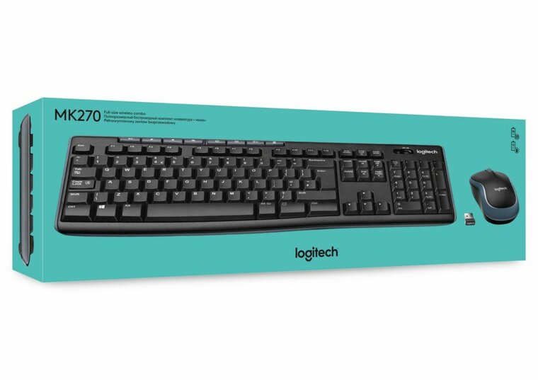 Logitech MK270 Zwart draadloos - Afbeelding 6