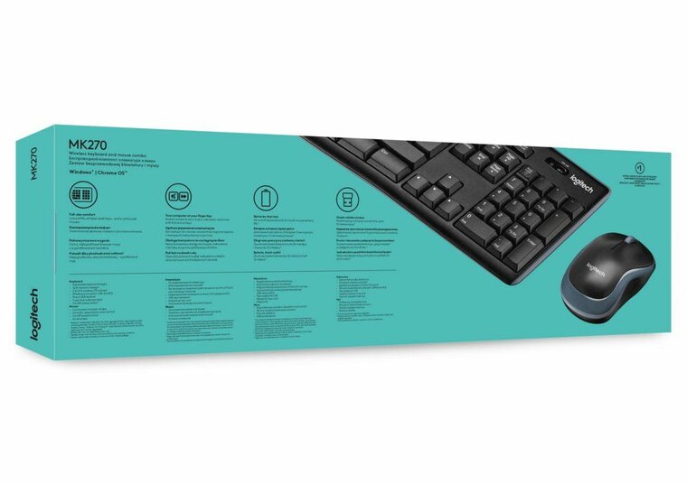 Logitech MK270 Zwart draadloos - Afbeelding 7