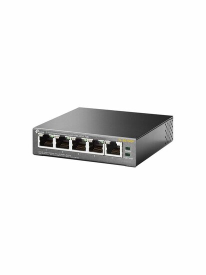 TP-LINK TL-SG1005P Unmanaged Gigabit Ethernet (10/100/1000) Power over Ethernet (PoE) Zwart - Afbeelding 4